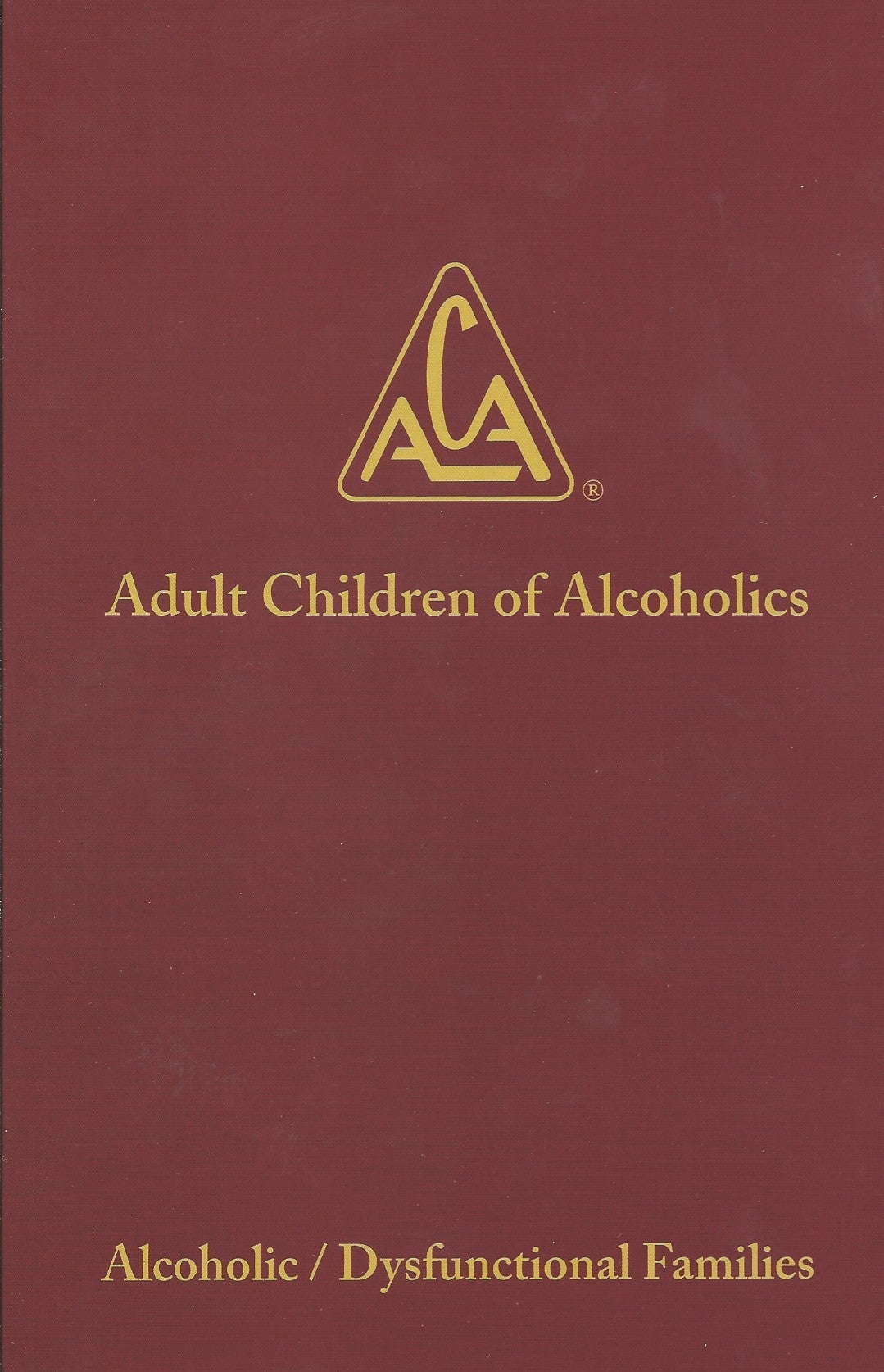 ACOA: Adult Children of Alcoholics - Basic Text (Soft Cover) - Choices Books & Gifts