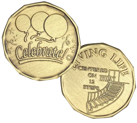 C16. Celebrate Balloons, Living Life. BRM129 - Premium Medallions from Choices - Just $2.50! Shop now at Choices Books & Gifts