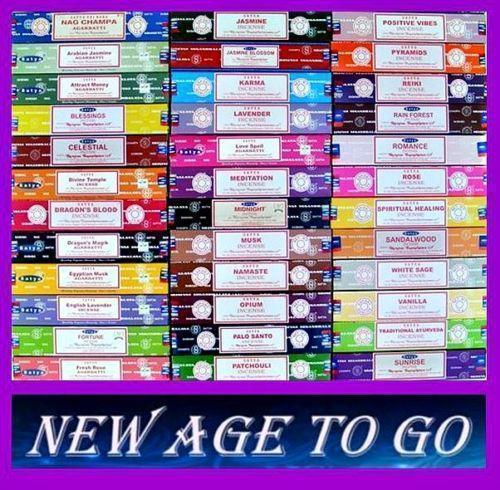 G123. Incense: Satya Incense Sticks - Choices Books & Gifts