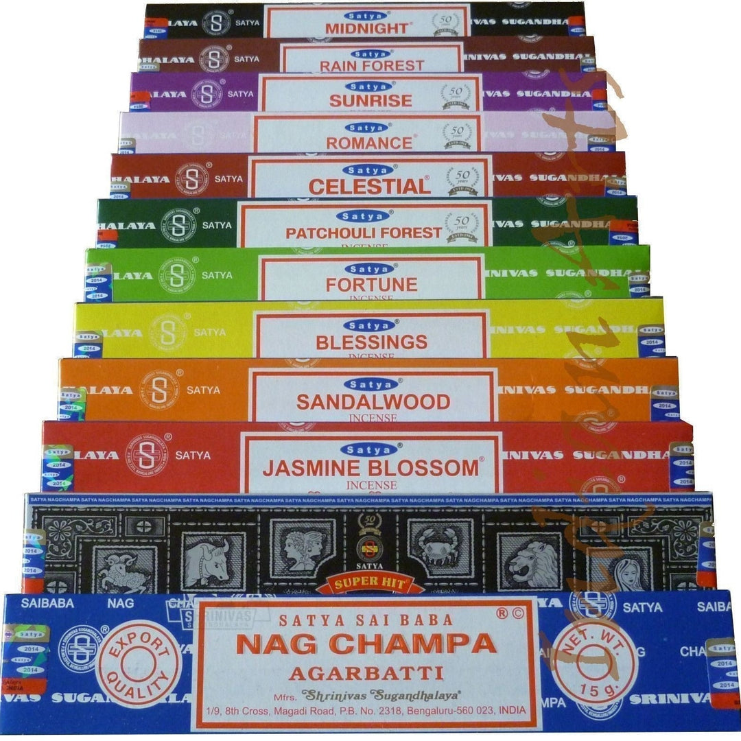 G123. Incense: Satya Incense Sticks - Choices Books & Gifts