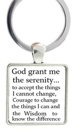 G066. Key Chain:  Serenity Prayer - Premium Gifts from None - Just $5.95! Shop now at Choices Books & Gifts