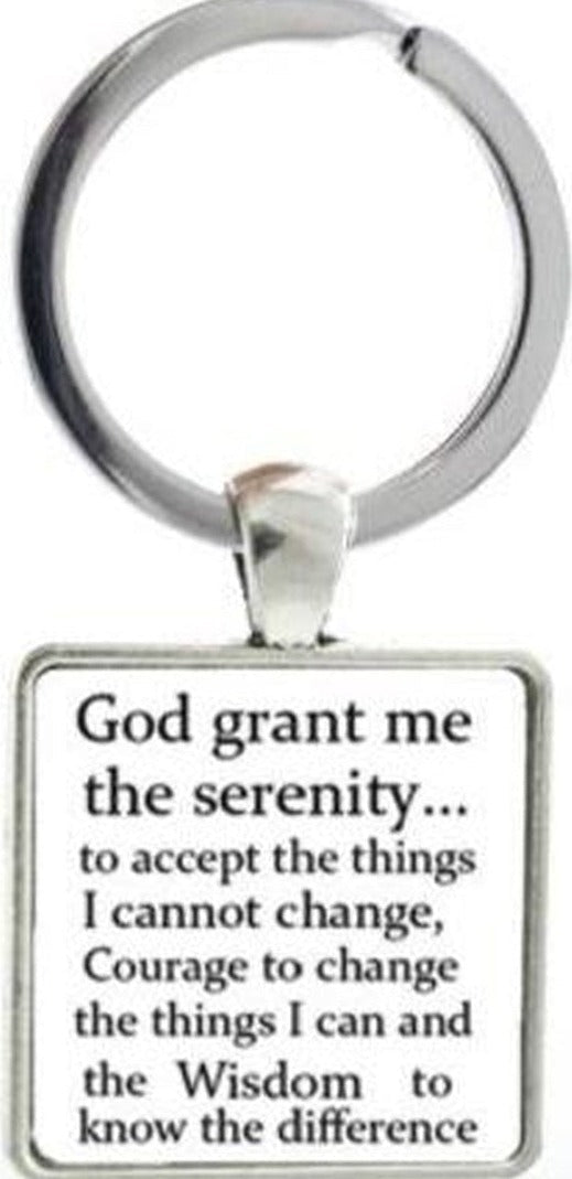 G066. Key Chain:  Serenity Prayer - Premium Gifts from None - Just $5.95! Shop now at Choices Books & Gifts