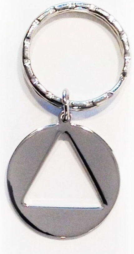 G069. Key Chain: AA Symbol Silver - Premium Gifts from Pins N Gifts - Just $5.95! Shop now at Choices Books & Gifts