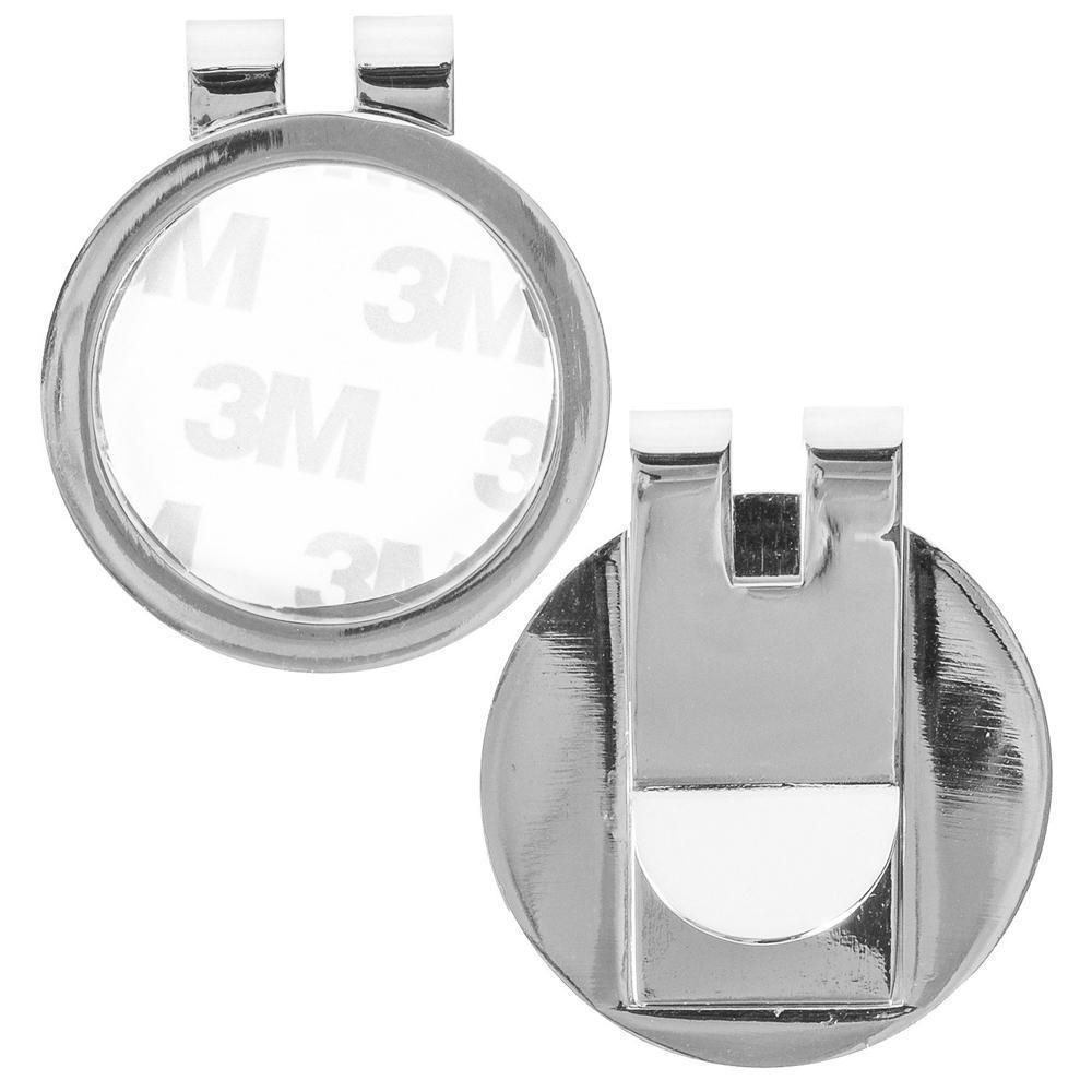G075. Money Clip Medallion Holder Shiny Silver Finish - Premium Gifts from Choices - Just $8.95! Shop now at Choices Books & Gifts