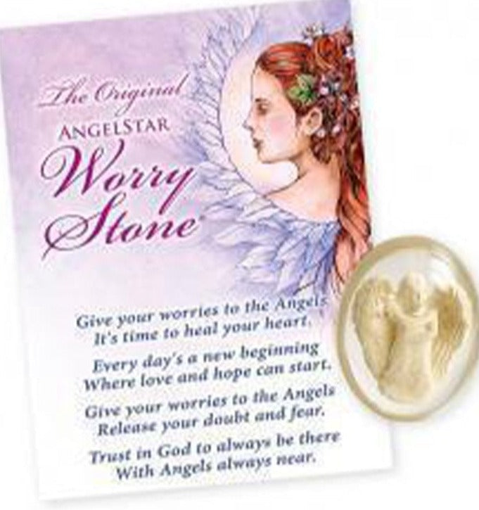 G085. Pocket Charm: Worry Stones - Premium Gifts from Angel Star - Just $6.95! Shop now at Choices Books & Gifts