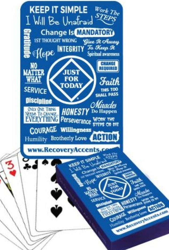 G088. Cards:  NA Playing Cards - Premium Gifts from Sober City USA - Just $10.95! Shop now at Choices Books & Gifts