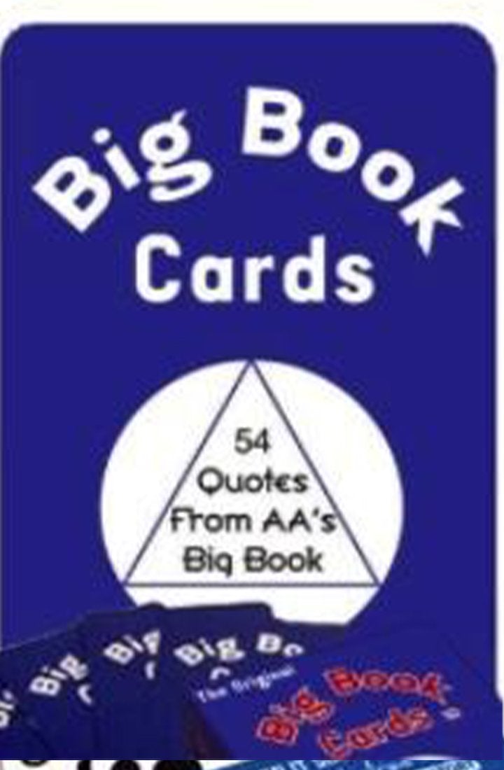 G090. Cards: BIG BOOK CARDS - Premium AA Daily Reflections Gifts Gifts from Sober City USA - Just $10.95! Shop now at Choices Books & Gifts