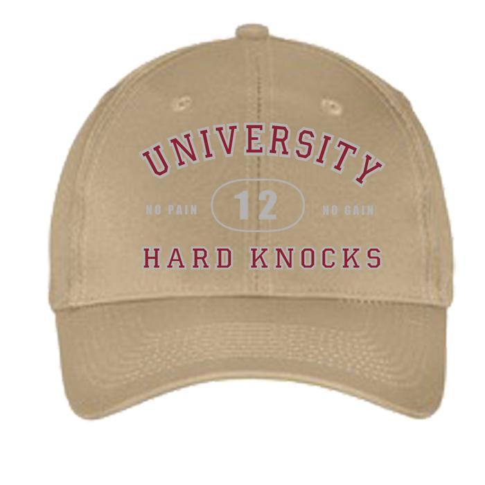 G102. Baseball Cap: Hard Knocks Cap - Tan - Premium Gifts from Valley Graphics - Just $19.95! Shop now at Choices Books & Gifts
