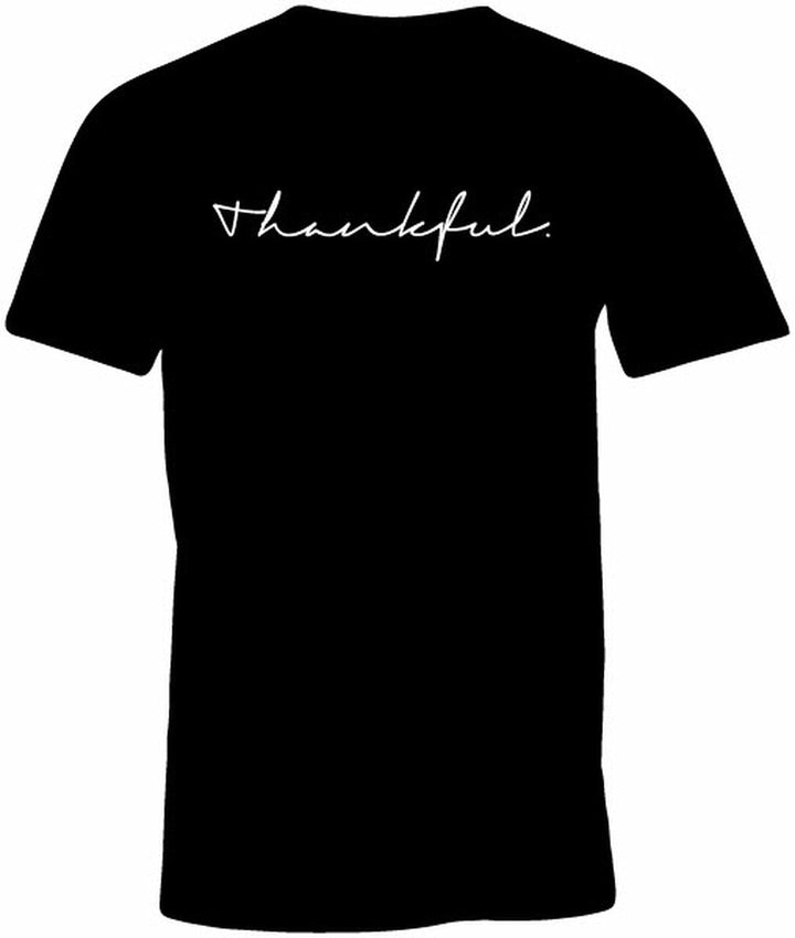 G109. Thankful Tshirt (Mens) - Premium Gifts from Daniella Darren Park - Just $29.95! Shop now at Choices Books & Gifts