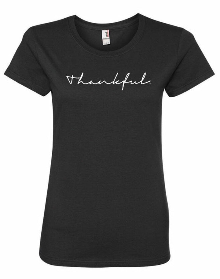 G110. Thankful Tshirt (Womens) - Premium Gifts from Daniella Darren Park - Just $29.95! Shop now at Choices Books & Gifts