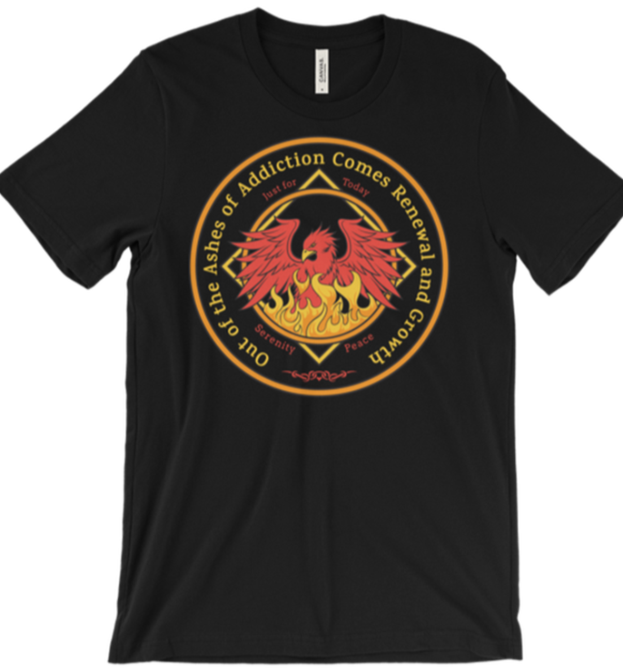 G111. Out of the Ashes Tshirt (Unisex) - Premium Gifts from Daniella Darren Park - Just $29.95! Shop now at Choices Books & Gifts