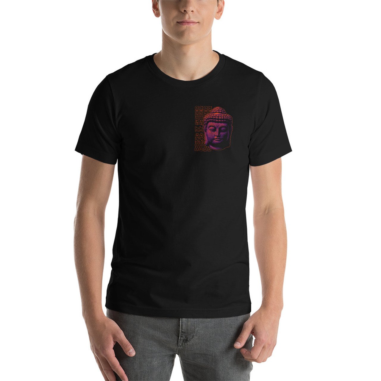 G113. Buddha Graphic Tshirt (Unisex)- Many Colors Available - Premium Gifts from Daniella Darren Park - Just $31.95! Shop now at Choices Books & Gifts