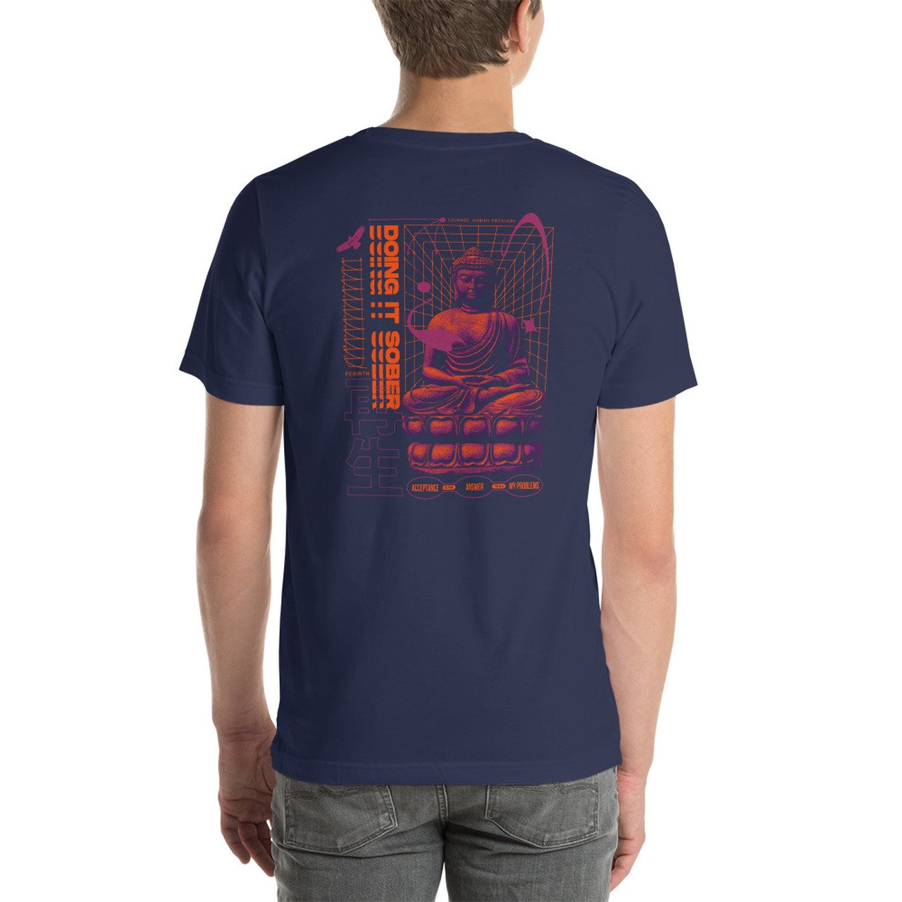 G113. Buddha Graphic Tshirt (Unisex)- Many Colors Available - Premium Gifts from Daniella Darren Park - Just $31.95! Shop now at Choices Books & Gifts