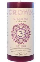 G120. Candle: Chakra Tapers* - Premium Gifts from CRYSTAL JOURNEY CANDLES - Just $19.95! Shop now at Choices Books & Gifts