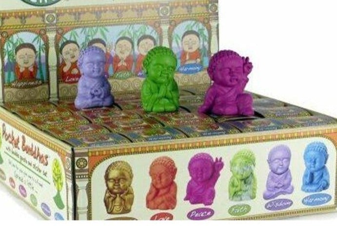 G127. Pocket Buddhas - Premium Gifts from Benjamin International - Just $5.95! Shop now at Choices Books & Gifts