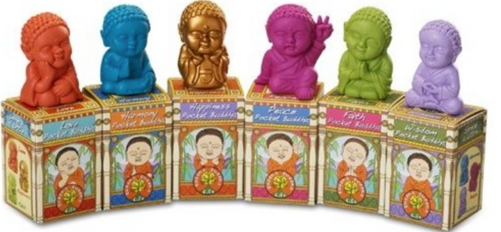 G127. Pocket Buddhas - Premium Gifts from Benjamin International - Just $5.95! Shop now at Choices Books & Gifts