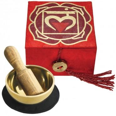 G135. Chakra Mini Singing Bowl - 1st Chakra, Root - Premium Gifts from DZI - Just $29.95! Shop now at Choices Books & Gifts