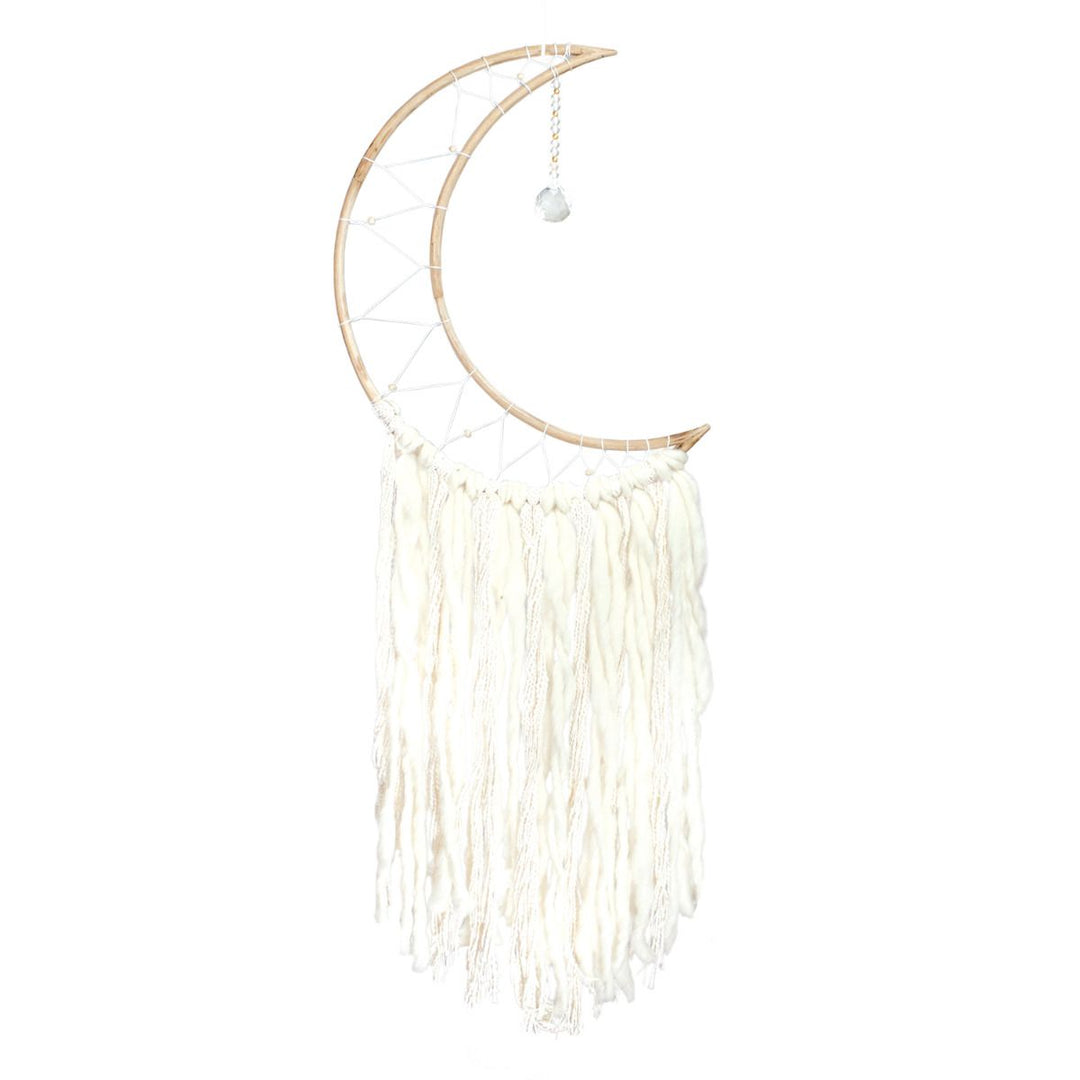 G164. Dreamcatcher: Crescent Moon (Large) - Premium Gifts from DZI Handmade - Just $49.95! Shop now at Choices Books & Gifts