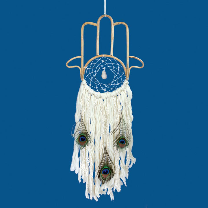 G176. Dreamcatcher: Hamsa - Premium Gifts from DZI Handmade - Just $44.95! Shop now at Choices Books & Gifts