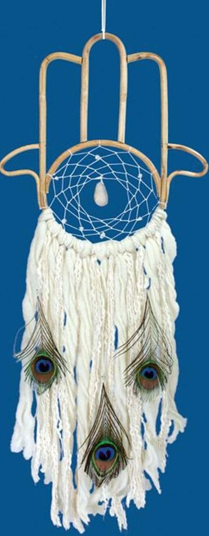 G176. Dreamcatcher: Hamsa - Premium Gifts from DZI Handmade - Just $44.95! Shop now at Choices Books & Gifts