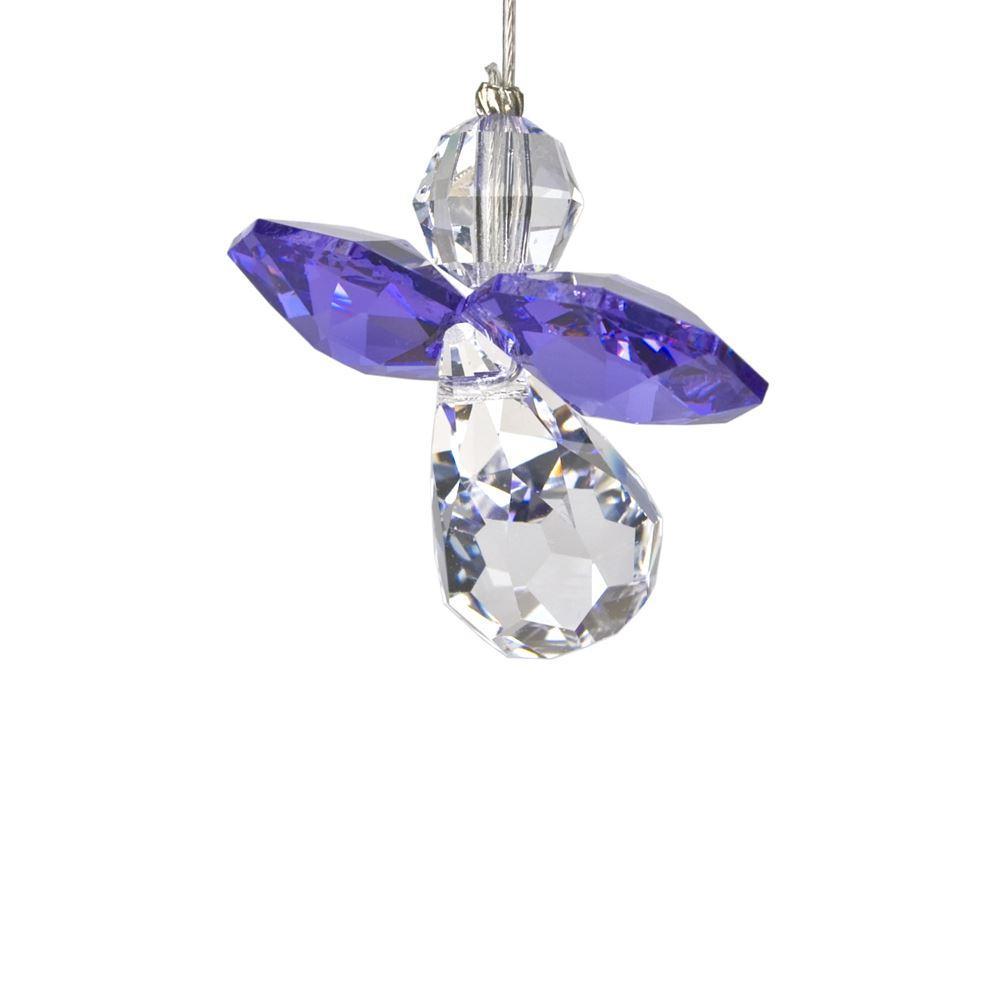 G190. Crystal Guardian Angel - 12 Colors - Premium Gifts from Woodstock Percussions - Just $14.95! Shop now at Choices Books & Gifts