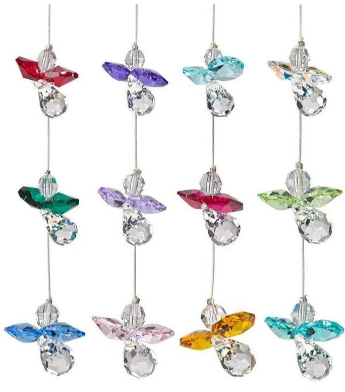 G194. Crystal Guardian Angel - 12 Colors - Premium Gifts from Woodstock Percussions - Just $14.95! Shop now at Choices Books & Gifts