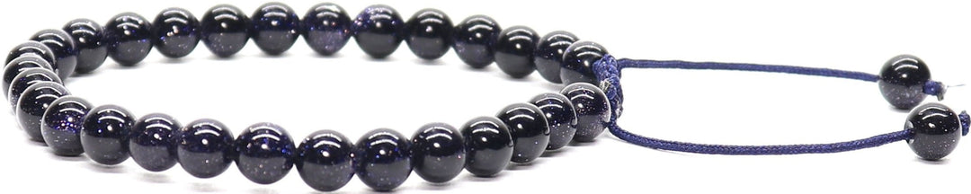 ZC01. Blue Goldstone Crystal Bracelet - Choices Books & Gifts
