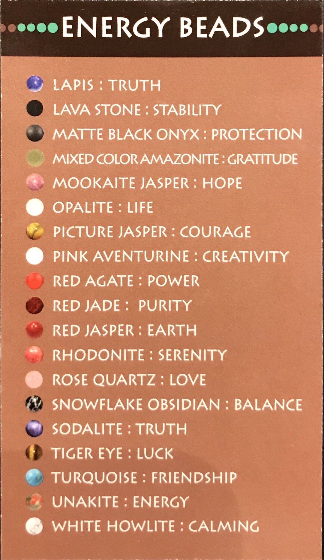 ZB01.  Bracelet: 4mm Stretch Gemstone Bracelet - Premium Jewelry from DVB New York - Just $9.95! Shop now at Choices Books & Gifts