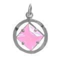 NS60. NA Symbol Birthstone Pendant, Sterling Silver - Premium Jewelry from 12 Step Gold by Jonathan Friedman - Just $24.95! Shop now at Choices Books & Gifts
