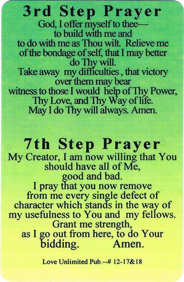 Wallet Card: 3rd & 7th Step - Choices Books & Gifts