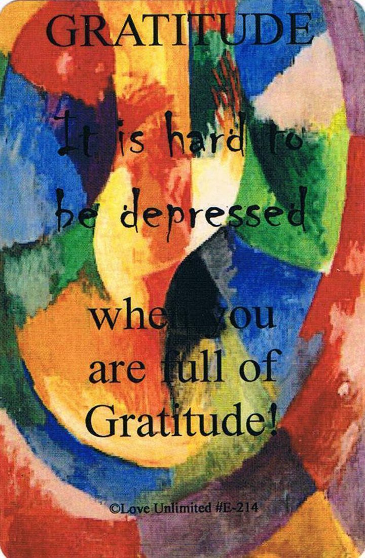 Wallet card: Gratitude - Choices Books & Gifts