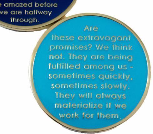#Z27. Promises Recovery Medallion - Premium Medallions from Choices - Just $13.95! Shop now at Choices Books & Gifts