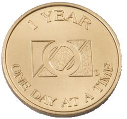 #Z70. Overeaters Anonymous Medallion (Years 1-30) - Premium Medallions from Choices - Just $4! Shop now at Choices Books & Gifts