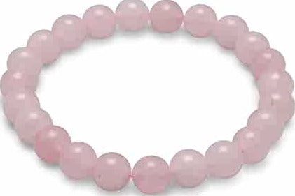 ZC01. Rose Quartz Crystal Bracelet - Premium Jewelry from Other - Just $19.95! Shop now at Choices Books & Gifts