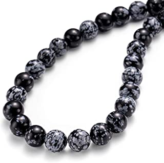 ZC01. Snowflake Obsidian Crystal Bracelet - Premium Jewelry from Other - Just $24.95! Shop now at Choices Books & Gifts
