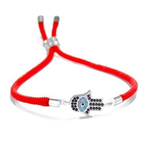 ZC20. Hamsa Hand w Evil Eye Protection Bracelets MULTI COLORS - Premium Jewelry from DVB New York - Just $6.95! Shop now at Choices Books & Gifts