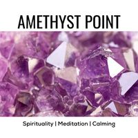 Z. Crystals: Amethyst Point (Raw) - Premium Gifts from Choices - Just $4.95! Shop now at Choices Books & Gifts