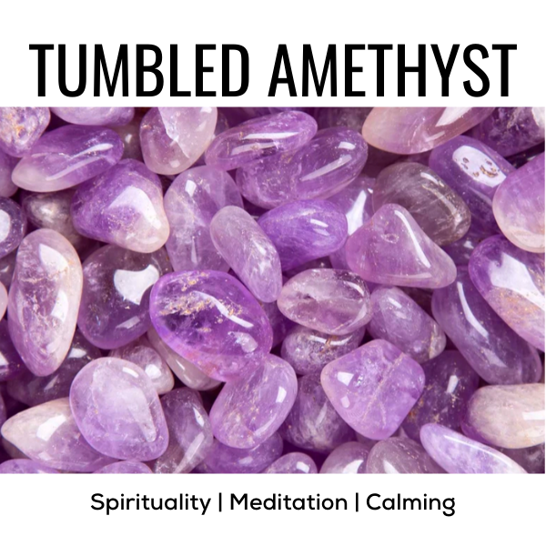 Z. Crystals: Amethyst (Tumbled) - Choices Books & Gifts