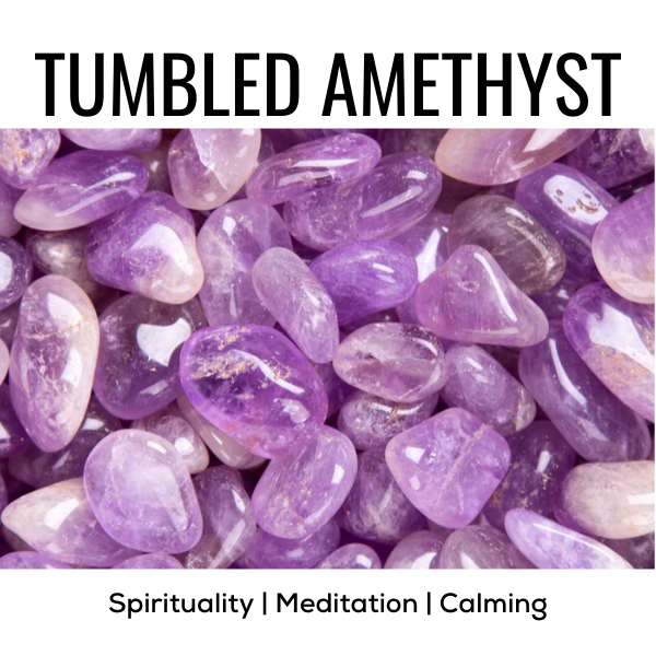 Z. Crystals: Amethyst (Tumbled) - Premium Gifts from Choices - Just $4.95! Shop now at Choices Books & Gifts