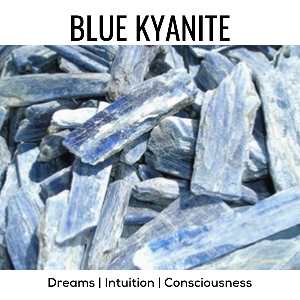 Z. Crystals: Blue Kyanite (Tumbled) - Premium Gifts from Choices - Just $4.95! Shop now at Choices Books & Gifts