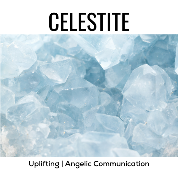 Z. Crystals: Celestite (Raw) - Premium Gifts from Choices - Just $4.95! Shop now at Choices Books & Gifts