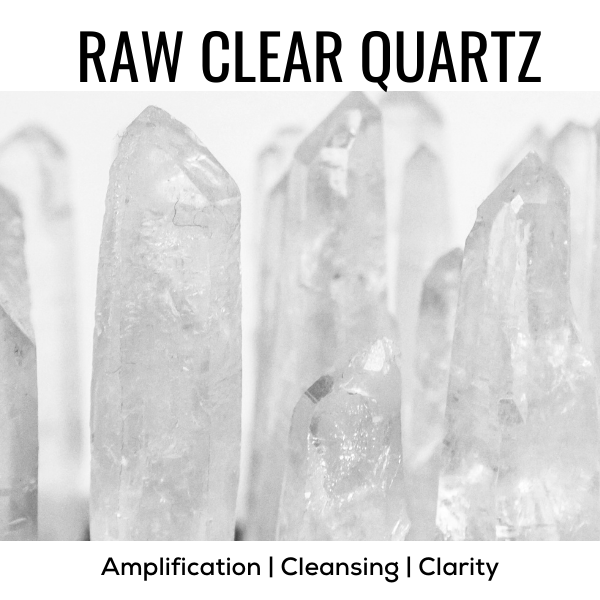 Z. Crystals: Clear Quartz (Raw) - Choices Books & Gifts