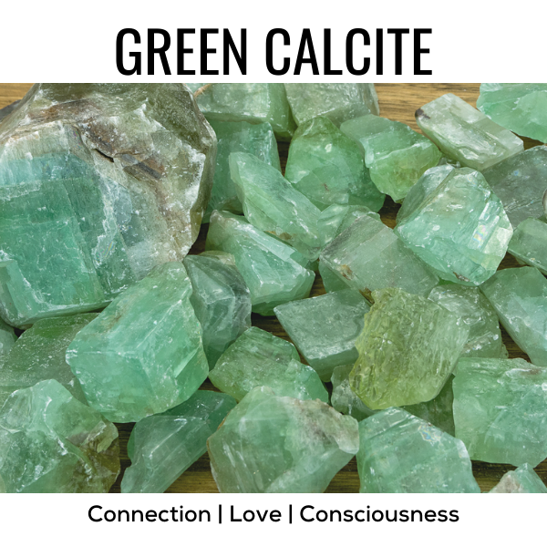 Z. Crystals: Green Calcite (Tumbled) - Premium Gifts from Choices - Just $4.95! Shop now at Choices Books & Gifts