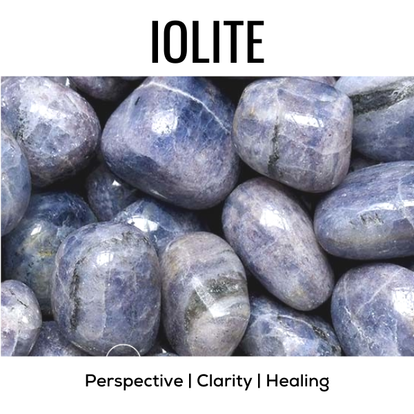 Z. Crystals: Iolite (Tumbled) - Premium Gifts from Choices - Just $4.95! Shop now at Choices Books & Gifts