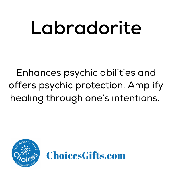 Z. Crystals: Labradorite (Tumbled) - Premium Gifts from Choices - Just $4.95! Shop now at Choices Books & Gifts