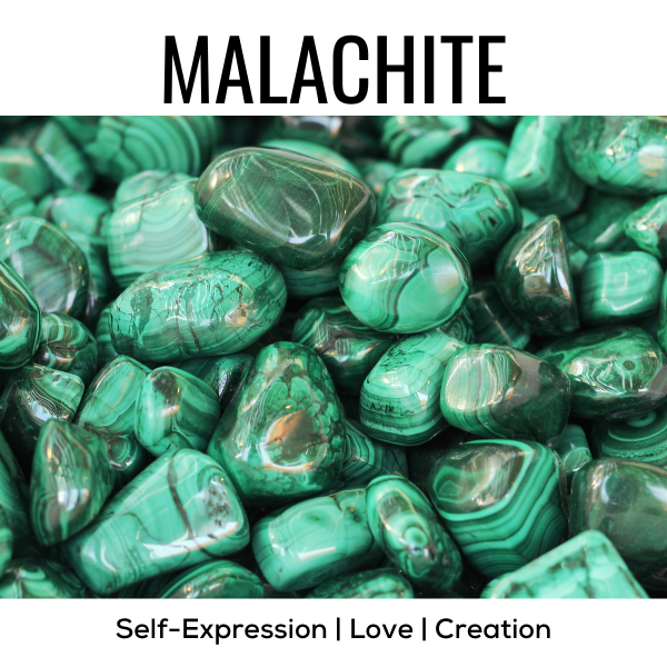 Z. Crystals: Malachite (Tumbled) - Choices Books & Gifts