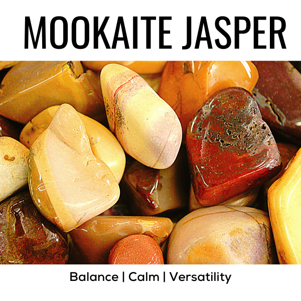Z. Crystals: Mookaite Jasper (Tumbled) - Premium Gifts from Choices - Just $4.95! Shop now at Choices Books & Gifts