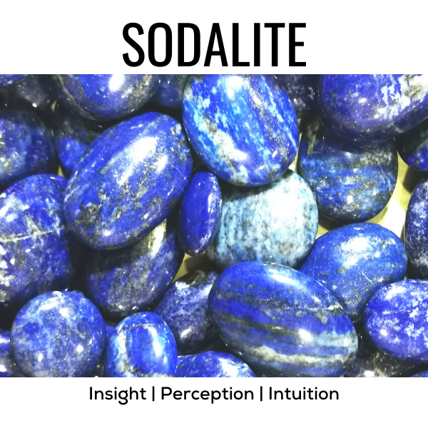 Z. Crystals: Sodalite (Tumbled) - Premium Gifts from Choices - Just $4.95! Shop now at Choices Books & Gifts