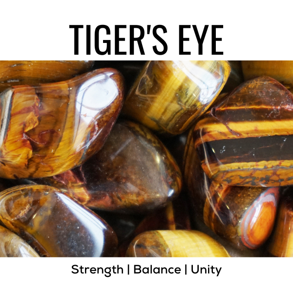 Z. Crystals: Tiger's Eye (Tumbled) - Choices Books & Gifts