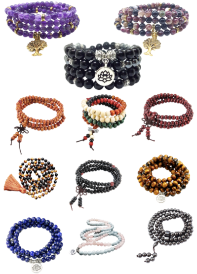 Zz02. Mala Beads - Premium Jewelry from DVB New York - Just $19.95! Shop now at Choices Books & Gifts